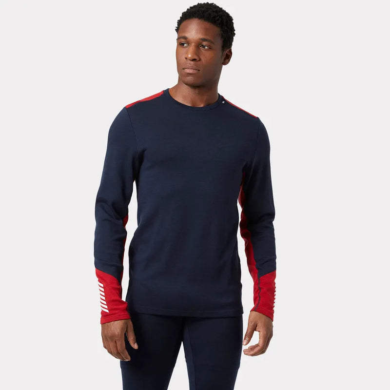 Load image into Gallery viewer, Helly Hansen Men's Lifa Merino Midweight Crew Long Sleeve