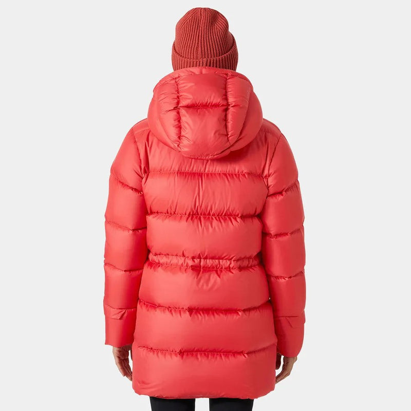 Load image into Gallery viewer, Helly Hansen W's Essence Down Parka Poppy Red Small