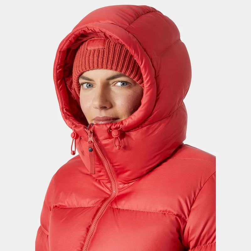Load image into Gallery viewer, Helly Hansen W's Essence Down Parka Poppy Red Small
