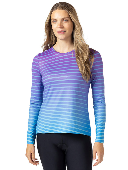 Terry Free Flow Long Sleeve Top