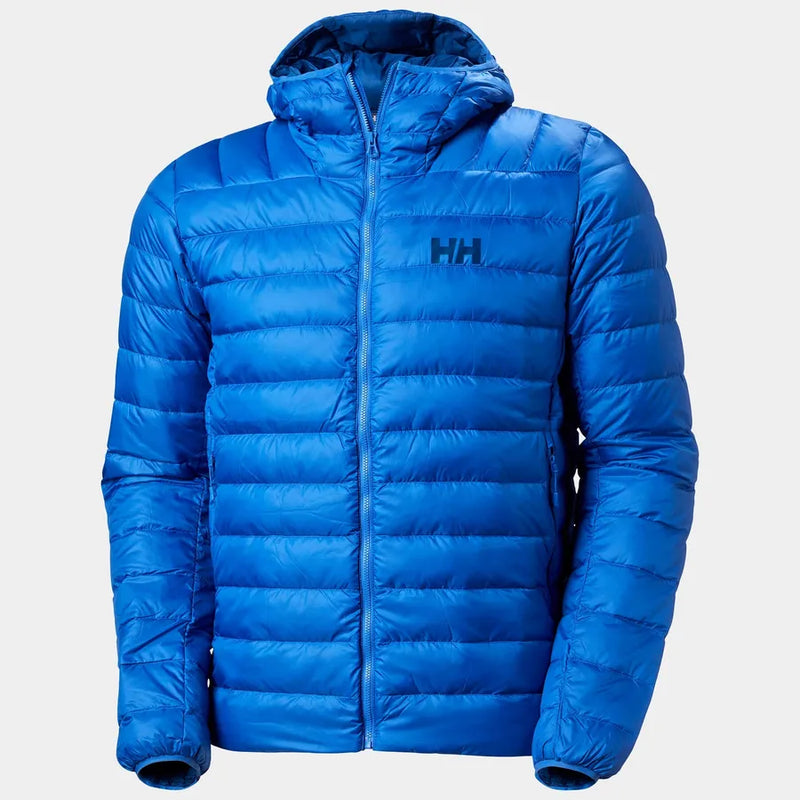 Load image into Gallery viewer, HH M's Verglas Hooded Down JKT Cobalt Blue L
