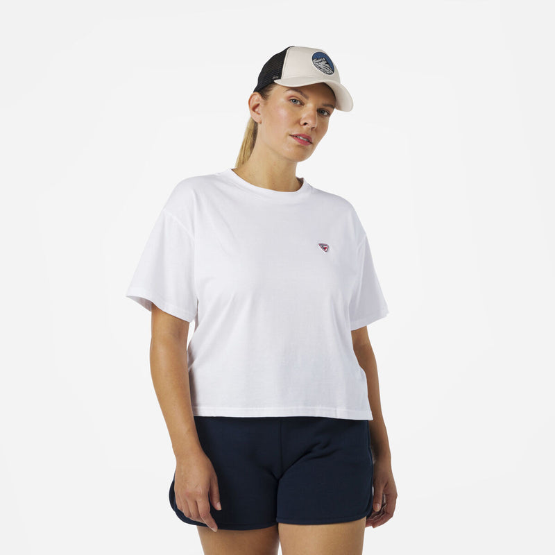 Load image into Gallery viewer, Rossignol W Rossi Crop Tee