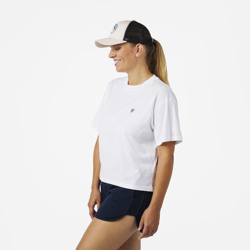 Load image into Gallery viewer, Rossignol W Rossi Crop Tee