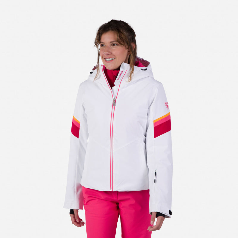 Load image into Gallery viewer, ROSSIGNOL W STRAWPILE JACKET WHITE