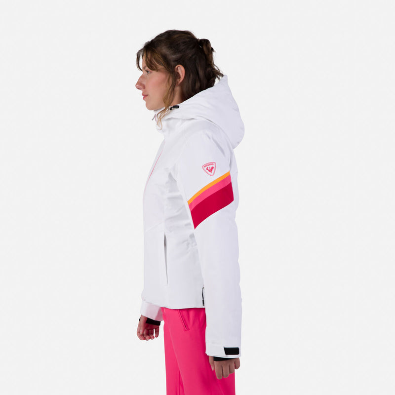 Load image into Gallery viewer, ROSSIGNOL W STRAWPILE JACKET WHITE