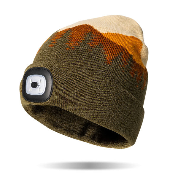 Load image into Gallery viewer, Night Scope Explorers Knitted LED Hat