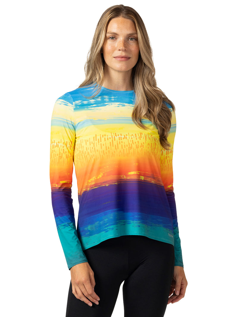 Load image into Gallery viewer, Terry Soleil Flow Long Sleeve Top