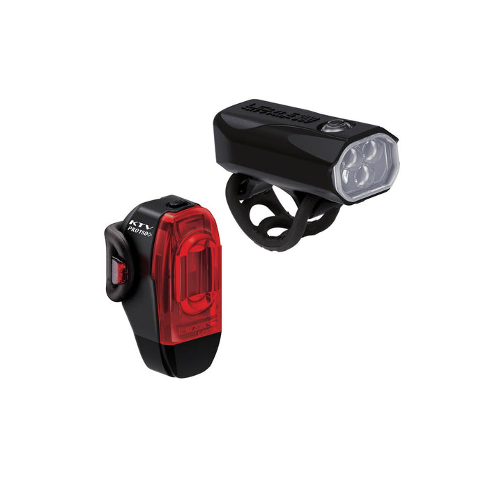 Lezyne KTV Drive Pro 300+ Front/ KTV Drive+ Rear Light Set