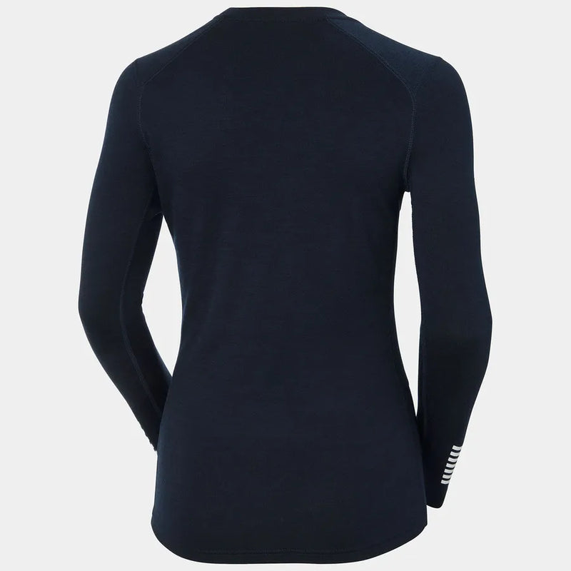 Load image into Gallery viewer, Helly Hansen W&#39;s Lifa Merino Midweight Graphic Long Sleeve Base Layer
