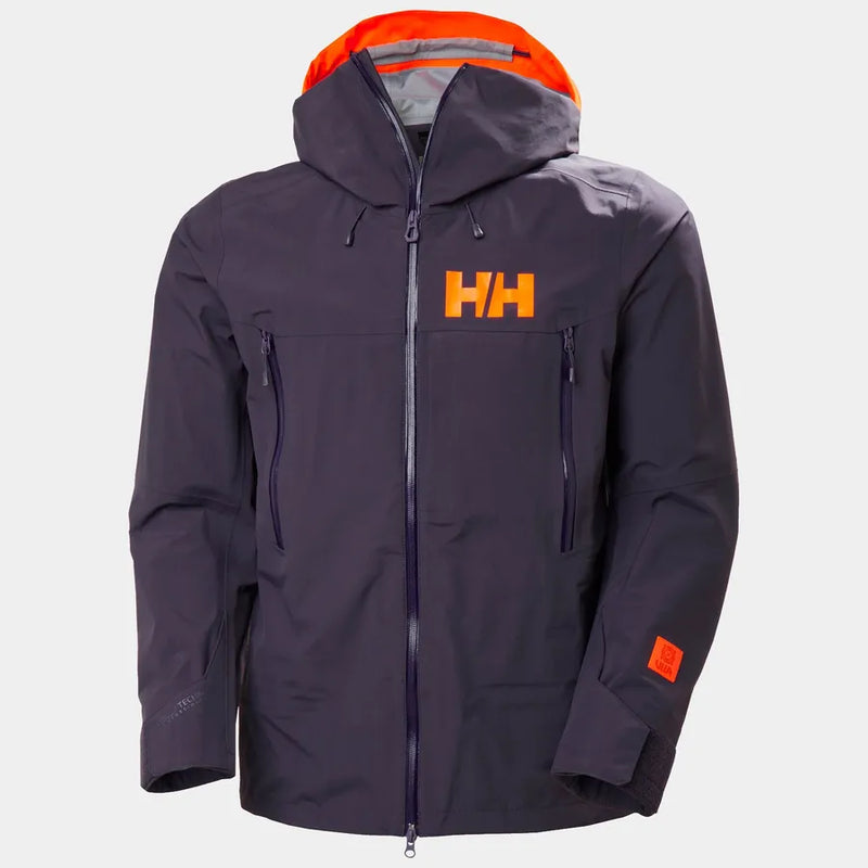 Load image into Gallery viewer, HELLY HANSEN SOGN SHELL 2.0 BLACK GRAPE XL

