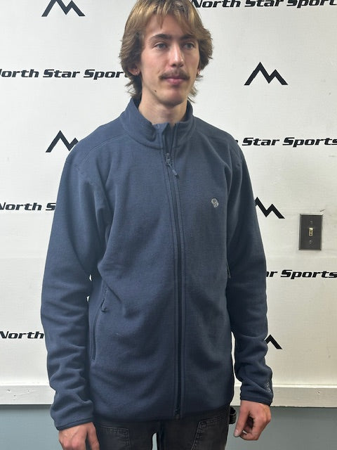 Mountain Hard Wear Macrochill Full Zip Dark Blue