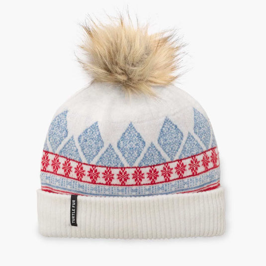 Turtle Fur Ellen Hat White