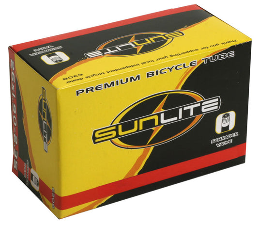 Sunlite Standard Schrader Valve Tube 26 x 1.5-1.75